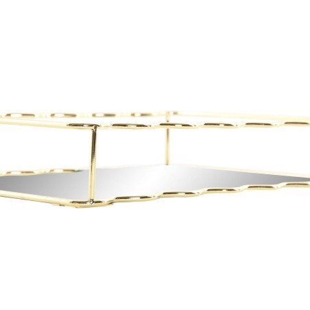 Tray Home ESPRIT Golden Metal Mirror 30 X 18 X 5 CM