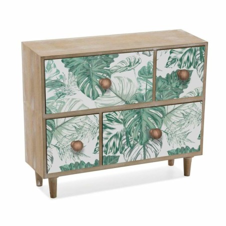 Doos-Juwelenkistje Versa Mint Hout (11 x 27 x 33 cm)