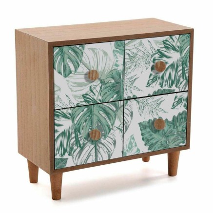 Doos-Juwelenkistje Versa Mint Hout (11 x 25 x 24 cm)