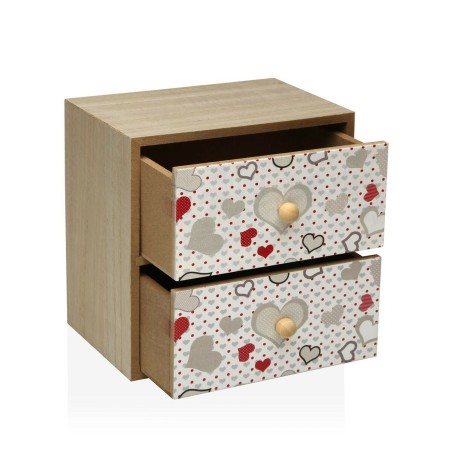 Scatola-Portagioie Versa Cuori (12 x 16 x 16 cm)