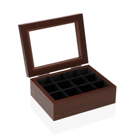 Doos-Juwelenkistje Versa Hout 12,7 x 6 x 16,4 cm