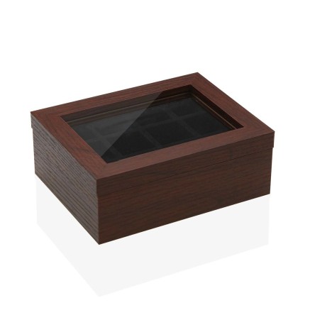 Box-Schmuckkästchen Versa Holz 12,7 x 6 x 16,4 cm 2