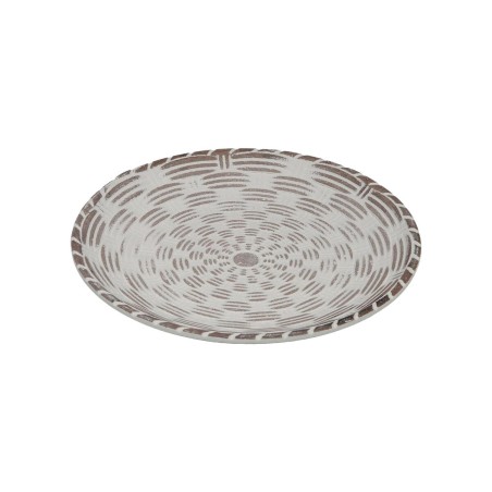 Vide-poches Versa Blanc Bois MDF 20 x 2,5 x 20 cm