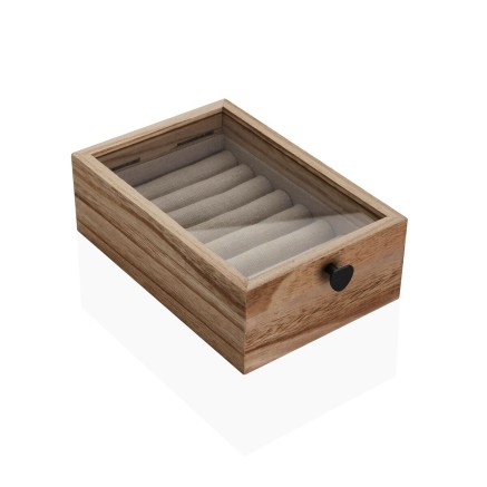 Scatola-Portagioie Versa Legno di paulownia 19 x 6 x 12 cm