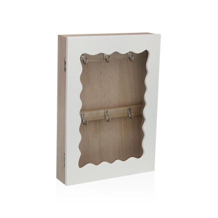Caja-Joyero Versa Blanco Madera