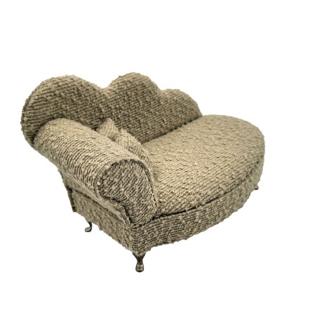 Boîte à bijoux Versa Gris Polyester Métal Miroir Bois MDF 12,5 X 17