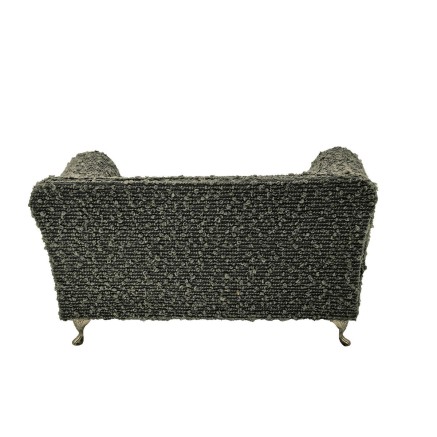 Boîte à bijoux Versa Gris Polyester Métal Miroir Bois MDF 9,5 X 12, 2