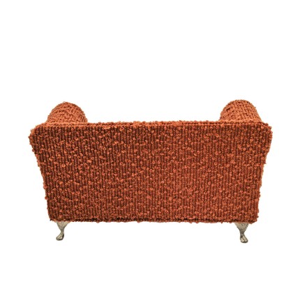Scatola-Portagioie Versa Rosso Poliestere Metallo Specchio Legno MDF 9 2