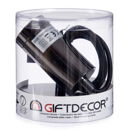 Lampadario Gift Decor WS-A004 WS-A004 Nero 60 W (6 Unità) 2
