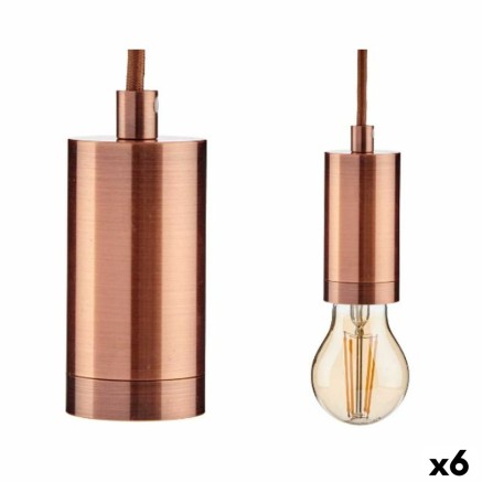 Plafondlamp Gift Decor WS-A004 WS-A004 Brons 60 W (6 Stuks)