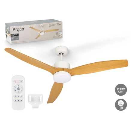 Deckenventilator mit Lampe Argon W-FC5288-3C1L W W-FC5288-3C1L W Weiß 2