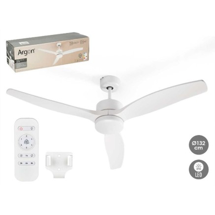 Deckenventilator mit Lampe Argon W-FC5288-3C1L WH W-FC5288-3C1L WH Wei 2