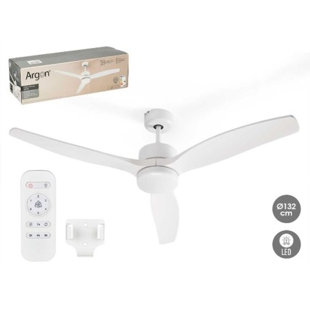 Deckenventilator mit Lampe Argon W-FC5288-3C1L WH W-FC5288-3C1L WH Wei