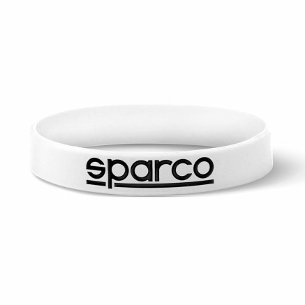 Bracelet Homme Sparco S099093BI10 Silicone 9 cm Blanc (Taille unique)