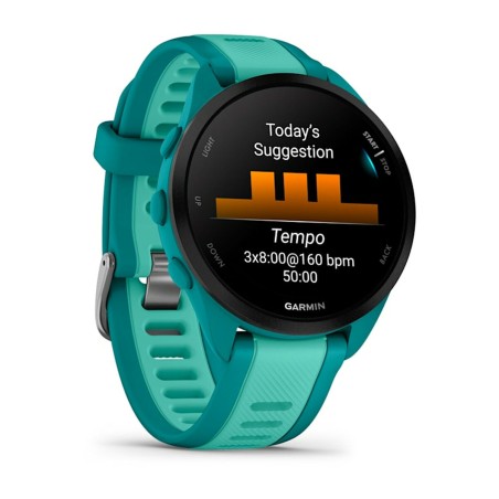 Montre intelligente GARMIN Forerunner 165 Music Bleu Argenté 1,2" 43