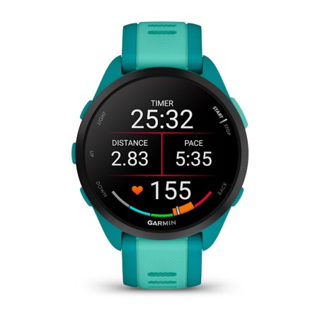 Montre intelligente GARMIN Forerunner 165 Music Bleu Argenté 1,2" 43