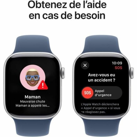 Smartwatch Apple Watch Series 10 Azul Plateado 2