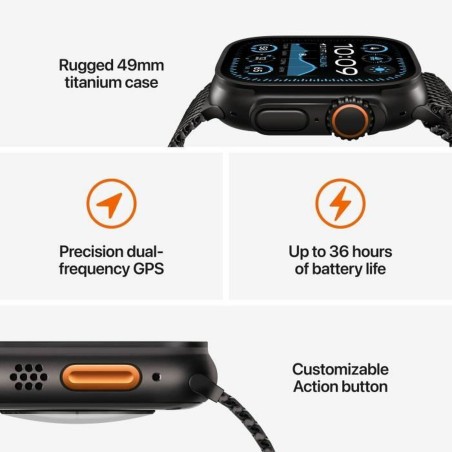 Smartwatch Apple Ultra 2 Titanio 49 mm