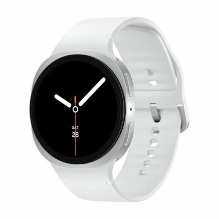Smartwatch Samsung Watch8 Weiß Silberfarben 1,5" Ø 44 mm