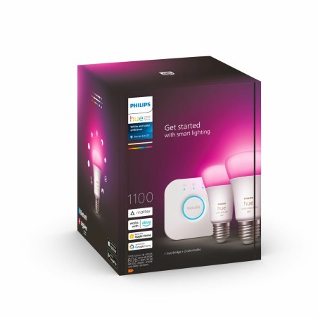 Smart Gloeilamp Philips Kit de inicio E27 9 W E27 6500 K 806 lm