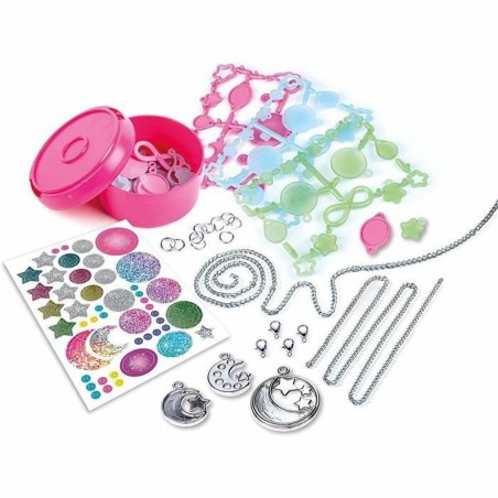 Kit per Creare Braccialetti e Collane Clementoni My Moonlight Pendants