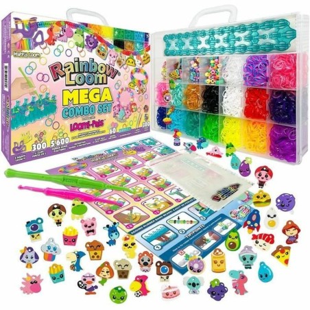 Kit om Armbanden en Kettingen te Maken Bandai Rainbow Moon Mega Combo