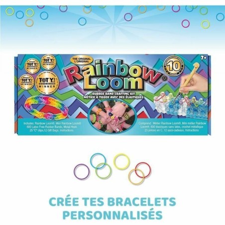 Kit om Armbanden te Maken Bandai Rainbow Moon Plastic