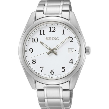 Orologio Uomo Seiko SUR459P1 Argentato
