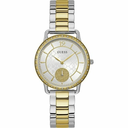 Orologio Uomo Guess W1290L1 Oro Argentato