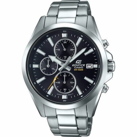 Orologio Uomo Casio EFV-560D-1AVUEF Argentato Nero (Ø 44 mm)