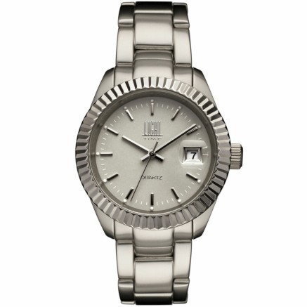 Horloge Uniseks Light Time ALLUMINIUM (Ø 34 mm)