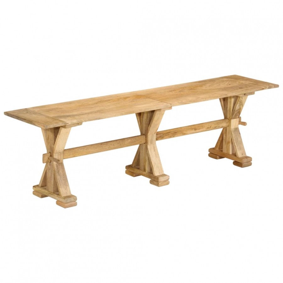 Banc 160x35x45 cm bois massif de...