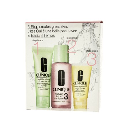 Gezichtsreinigingsgel Clinique CLARIFYING LOTION 3 Onderdelen