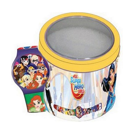 Montre Enfant SUPER HERO GIRLS - TIN BOX ***SPECIAL PRICE*** (Ø 33 mm