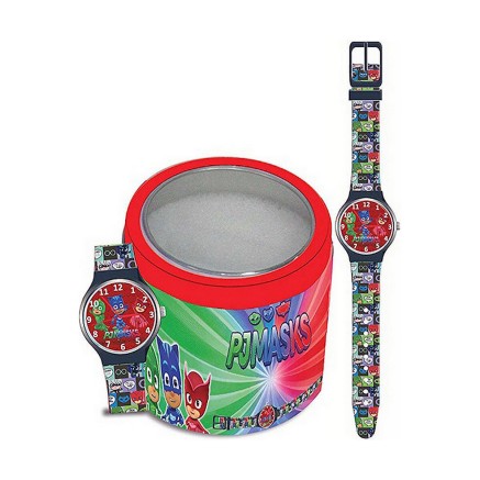Infant's Watch PJ Masks PJ MASKS (SUPERPIGIAMINI) – TIN BOX (Ø 33 m