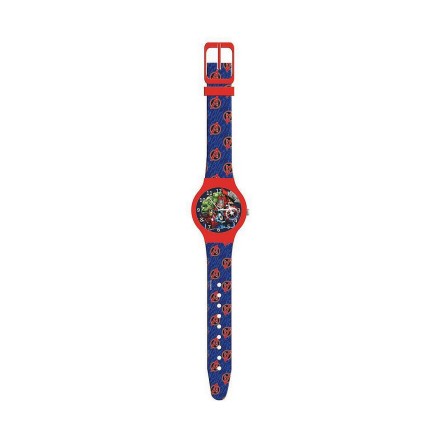 Horloge Kinderen Marvel AVENGERS - TIN BOX (Ø 32 mm)