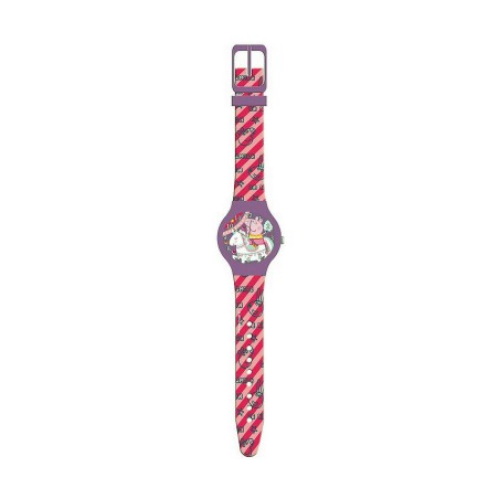 Horloge Kinderen Peppa Pig 482608 - PLASTIC BOX (Ø 32 mm)