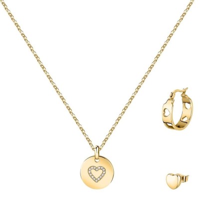 Ketting met bijpassende oorbellen voor vrouwen La Petite Story LPS20AS