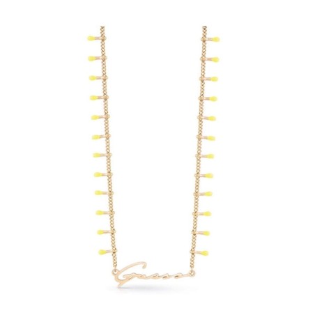 Collana Donna Guess UBN70089 Oro rosa