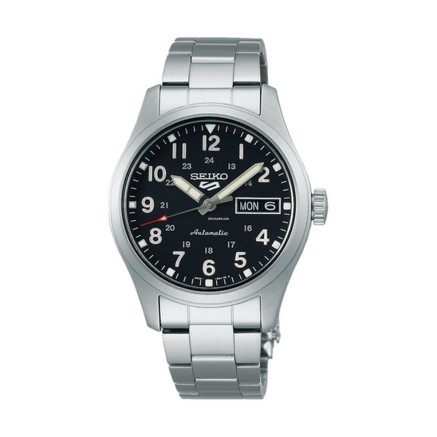Horloge Heren Seiko SRPJ81K1 Zilverkleurig