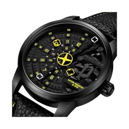 Orologio Uomo Police PEWJA0022101 Nero