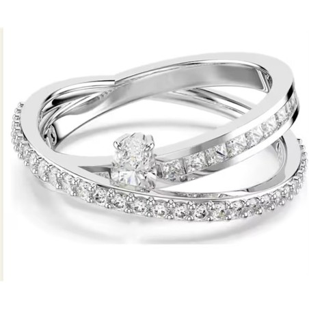 Damenring Swarovski 5691230 Silberfarben 18