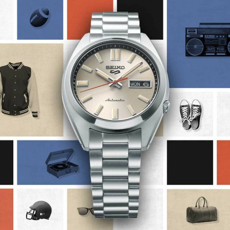 Reloj Hombre Seiko SRPK91K1 Plateado