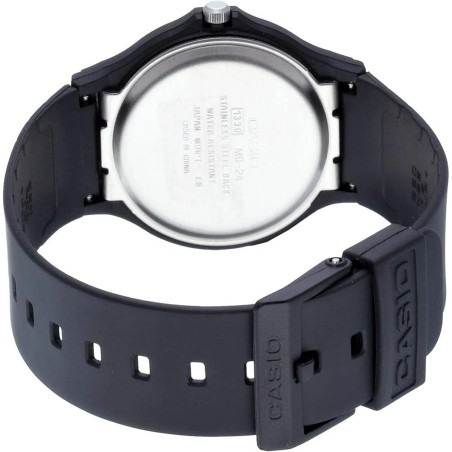 Reloj Unisex Casio MQ-24-7BLLEG Blanco Negro (Ø 34 mm)