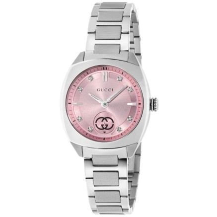 Damenuhr Gucci YA142511 Silberfarben