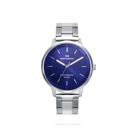 Orologio Uomo Mark Maddox HM1013-37 Argentato (Ø 41 mm)