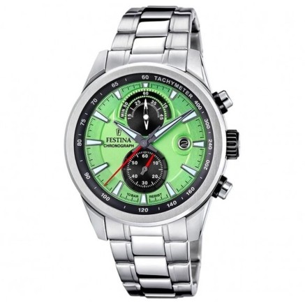 Orologio Uomo Festina F20694/3 Verde Argentato