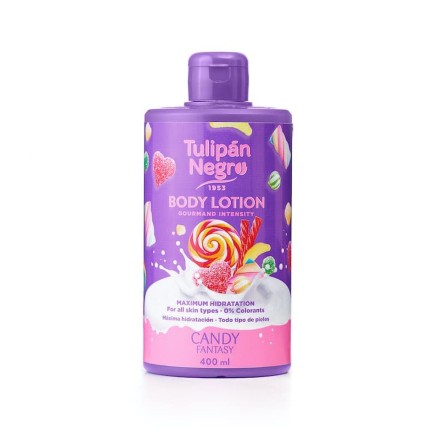 Lozione Corpo Tulipán Negro Candy Fantasy Purple 400 ml