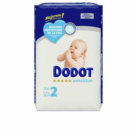 Protezione Solare Viso Dodot DODOT SENSITIVE (58 Unità)