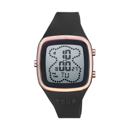 Horloge Heren Tous 3000132900 Zwart Grijs